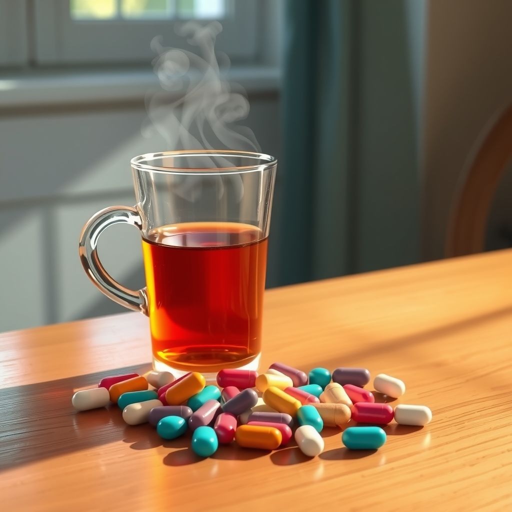 chai zapivat tabletki