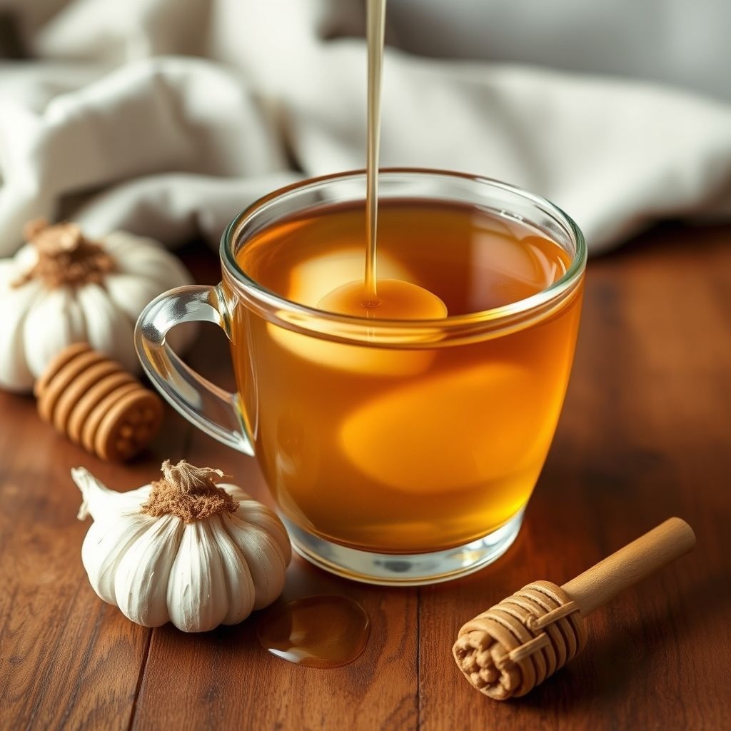 chesnochnii chai s medom